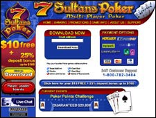 7 Sultans Poker Review